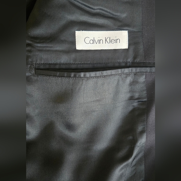 Calvin Klein Slim FIt Men's Black Blazer Sz XL - Picture 9 of 15